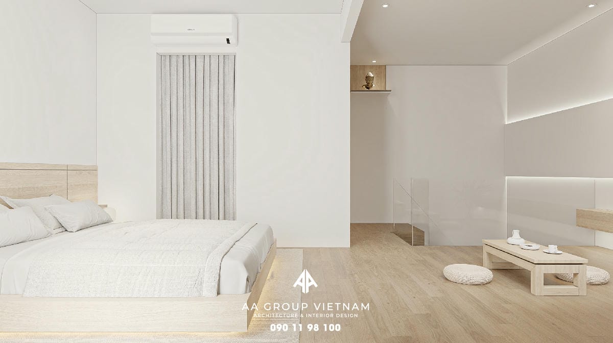 Thi công thiết kế nội thất biệt thự phong cách đồng quê mộc mạc.