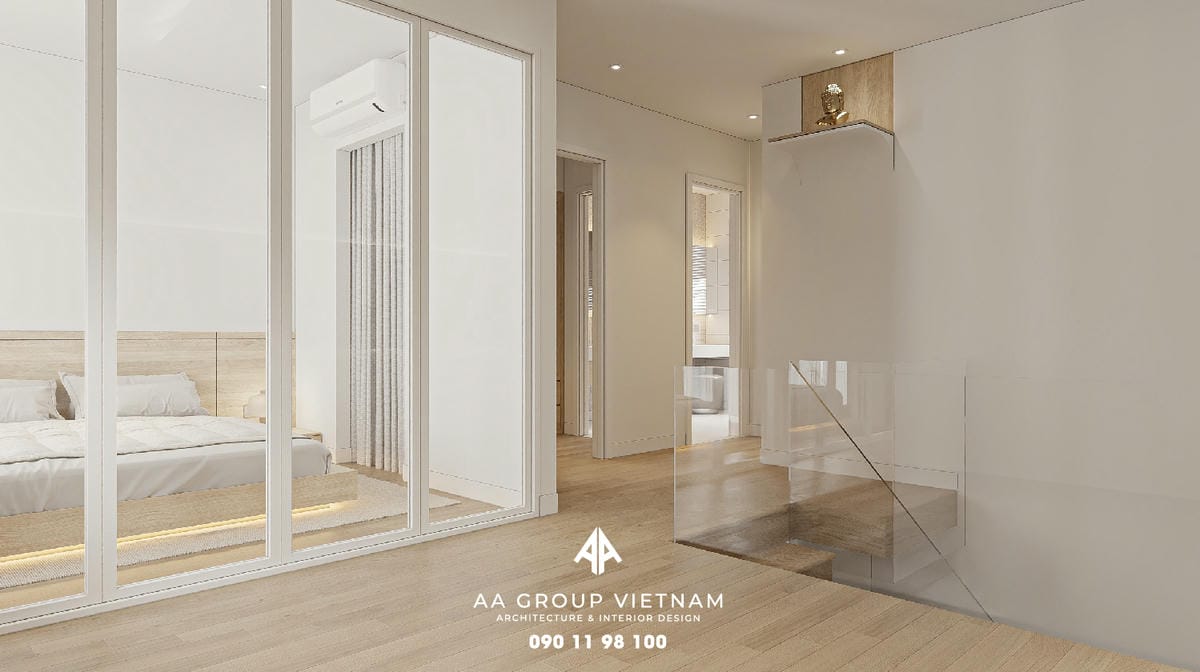 Thi công thiết kế nội thất biệt thự phong cách đồng quê mộc mạc.