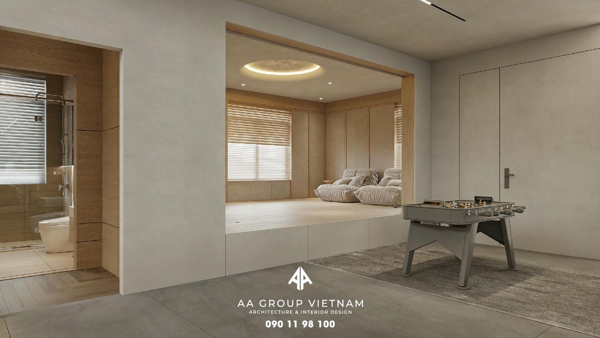 Thiết kế và Thi công nội thất Hiện Đại, Tương lai Dinh Thự - AA Group Vietnam.