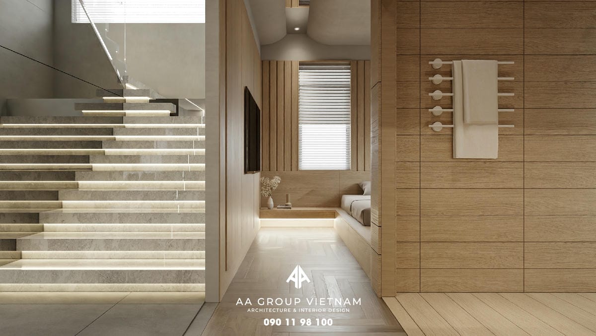 Thiết kế và Thi công nội thất Hiện Đại, Tương lai Dinh Thự - AA Group Vietnam.