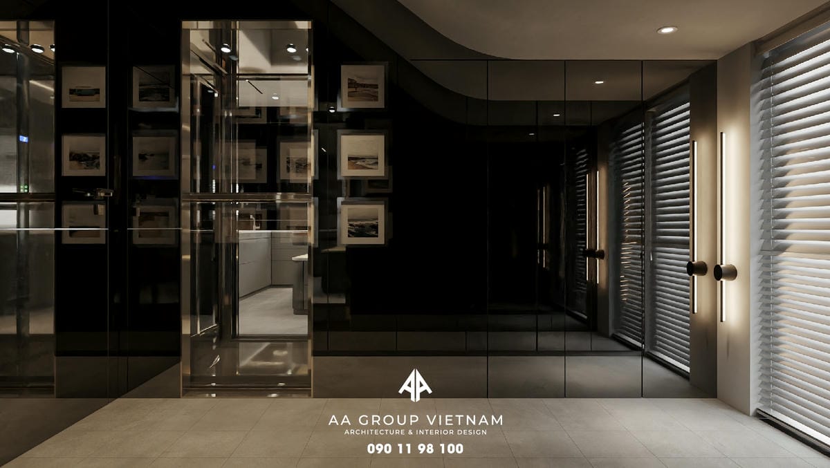 Thiết kế và Thi công nội thất Hiện Đại, Tương lai Dinh Thự - AA Group Vietnam.