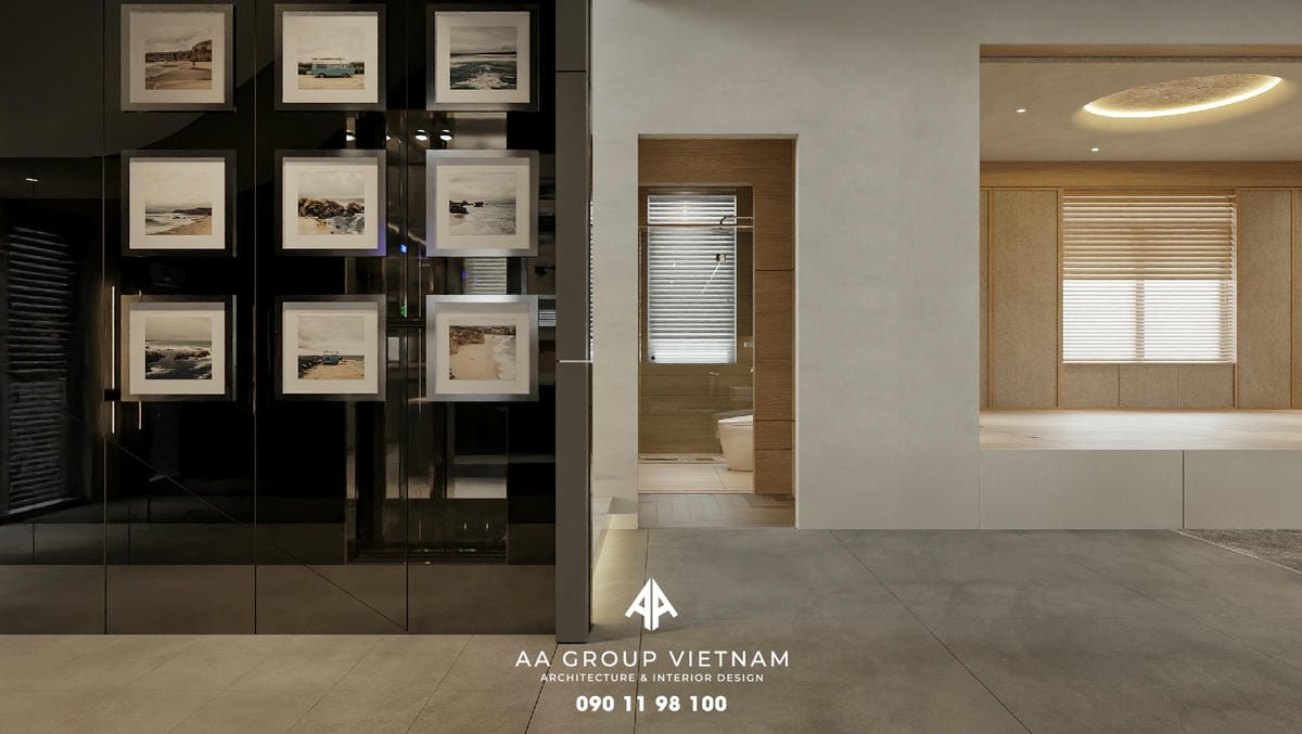 Thiết kế và Thi công nội thất Hiện Đại, Tương lai Dinh Thự - AA Group Vietnam.