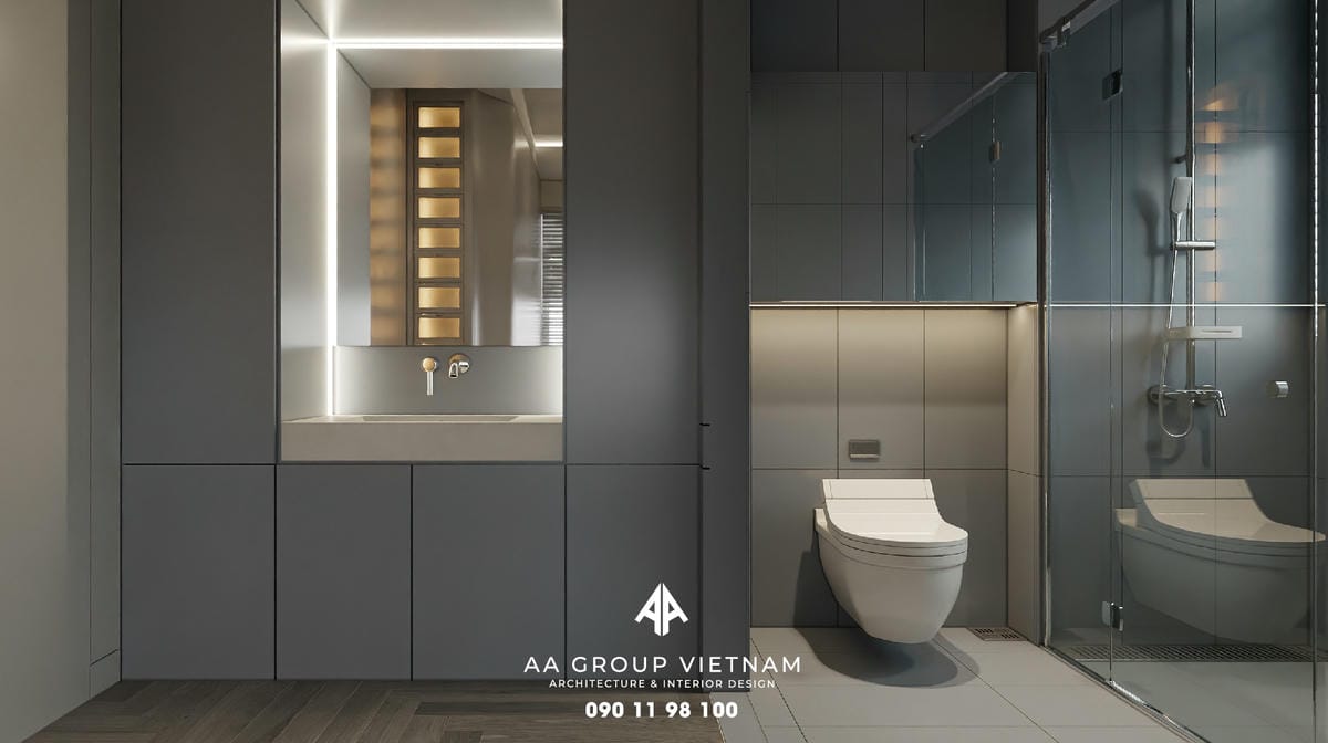 Thiết kế và Thi công nội thất Hiện Đại, Tương lai Dinh Thự - AA Group Vietnam.