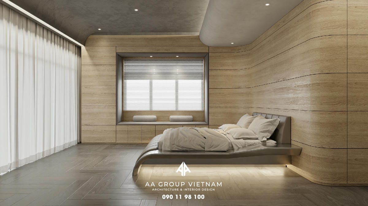 Thiết kế và Thi công nội thất Hiện Đại, Tương lai Dinh Thự - AA Group Vietnam.