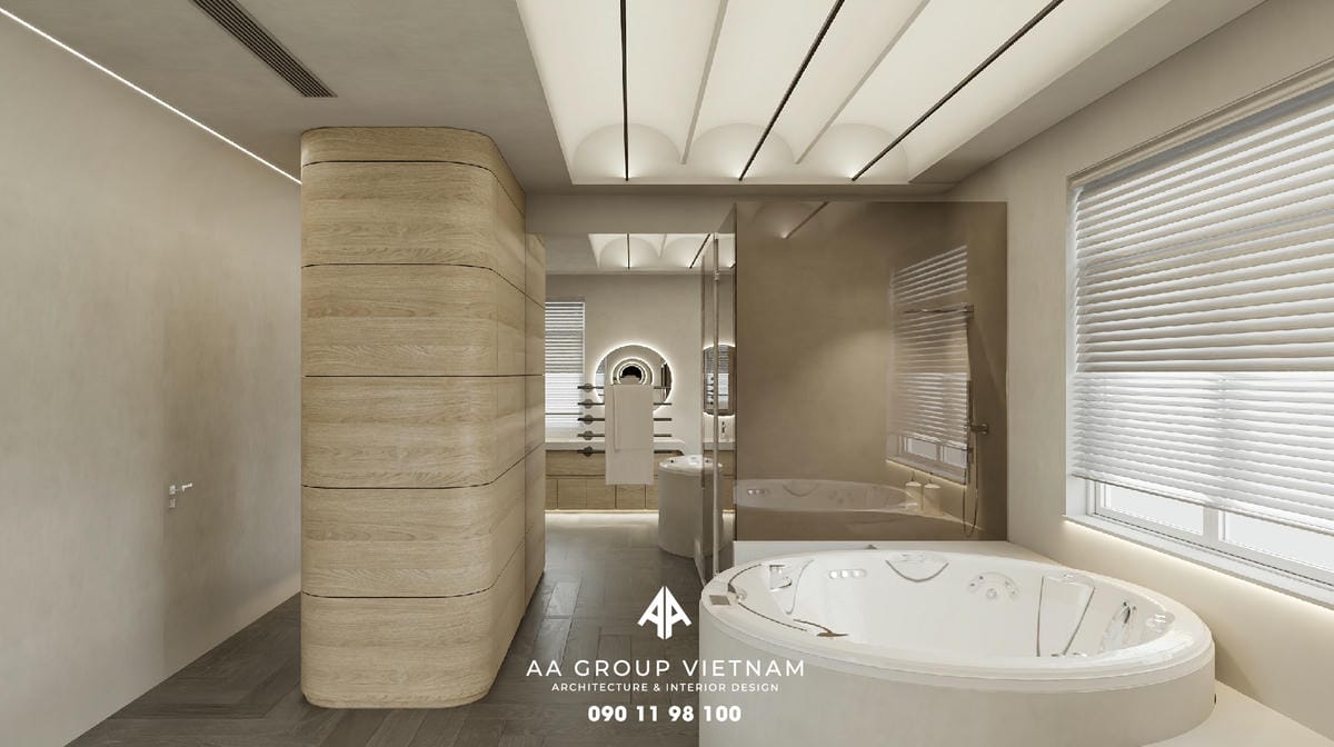 Thiết kế và Thi công nội thất Hiện Đại, Tương lai Dinh Thự - AA Group Vietnam.