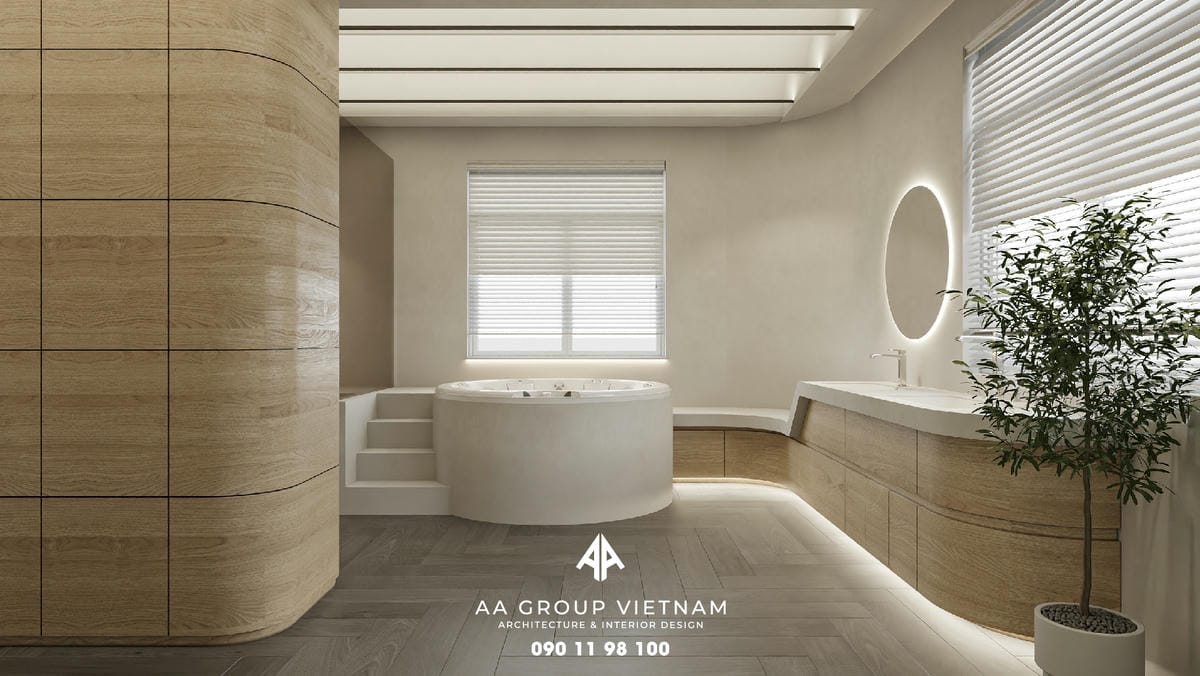 Thiết kế và Thi công nội thất Hiện Đại, Tương lai Dinh Thự - AA Group Vietnam.