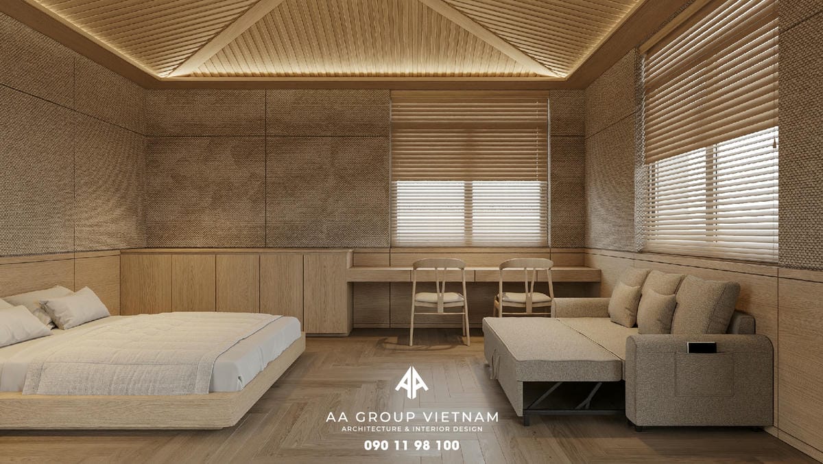 Thiết kế và Thi công nội thất Hiện Đại, Tương lai Dinh Thự - AA Group Vietnam.