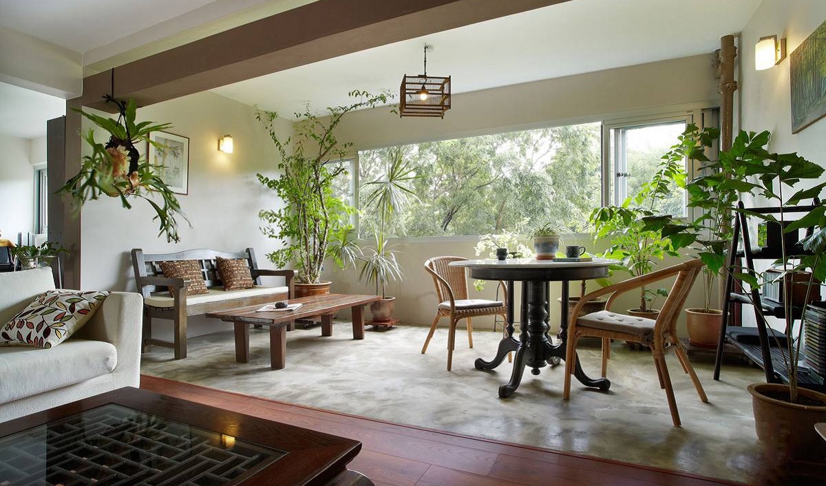 Phong cách Eco mang đến một không gian sống xanh.