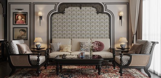 Phong cách Indochine kết hợp kiến trúc cổ điển và vẻ đẹp tinh tế, truyền thống. (Ảnh sưu tầm)