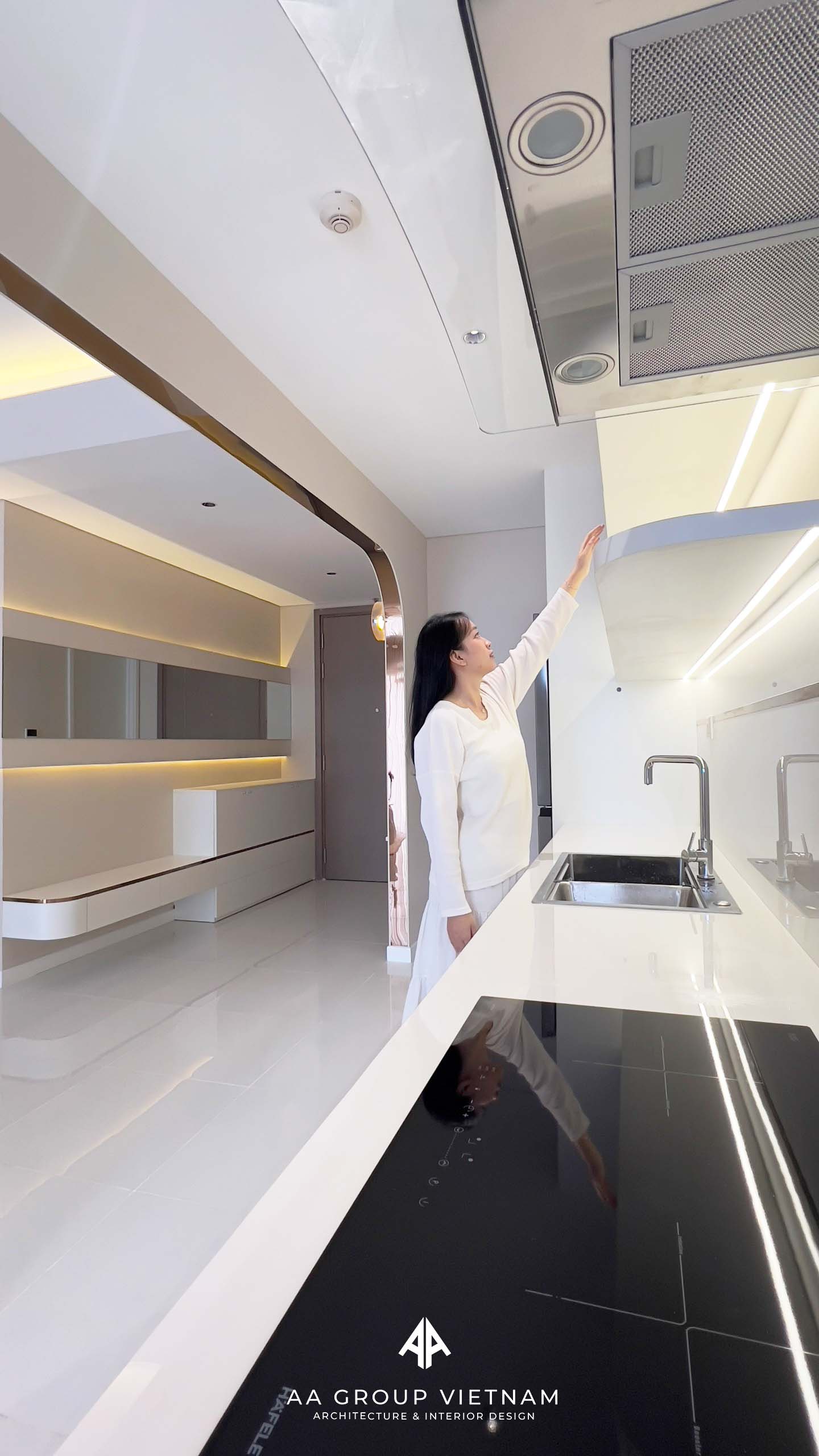 Thiết kế thi công nội thất chung cư phong cách Hàn Quốc.