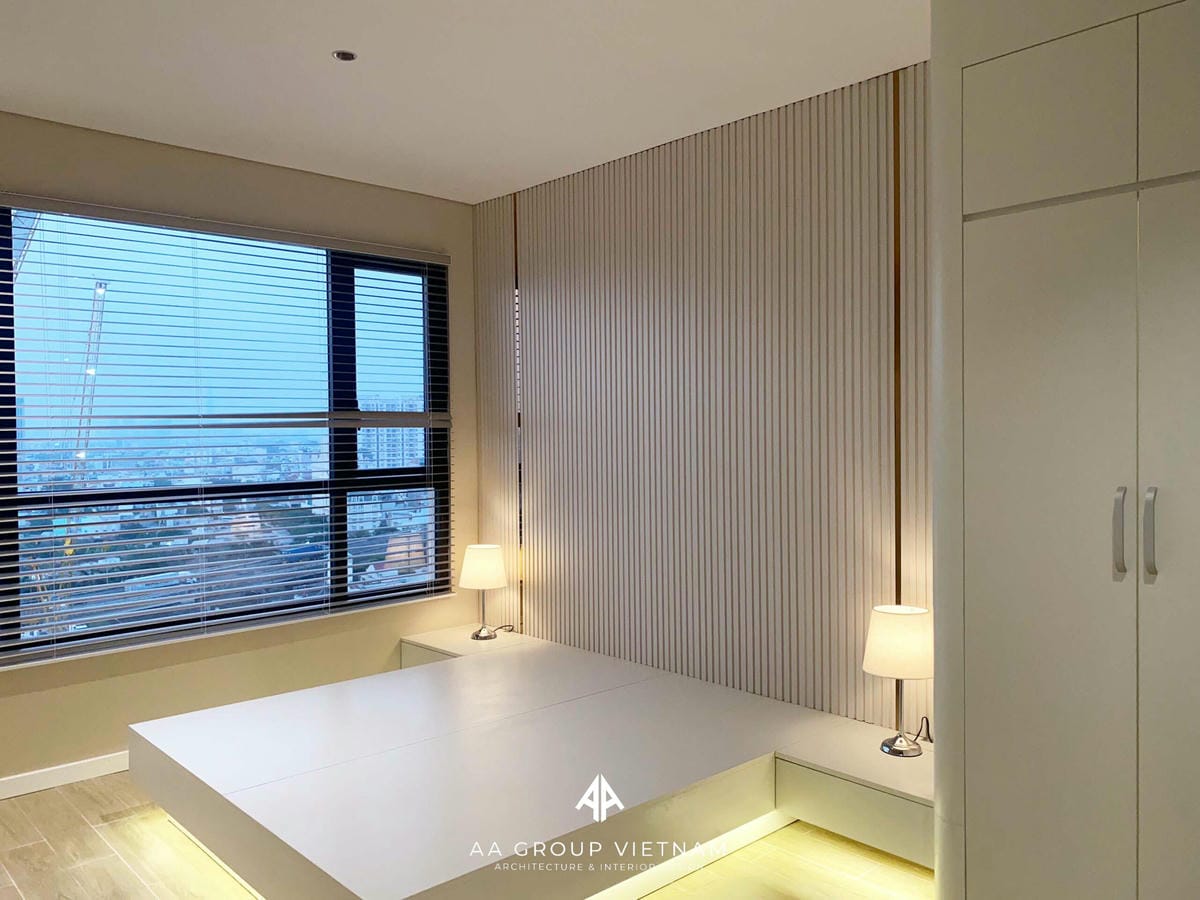 Thiết kế thi công nội thất chung cư phong cách Hàn Quốc.
