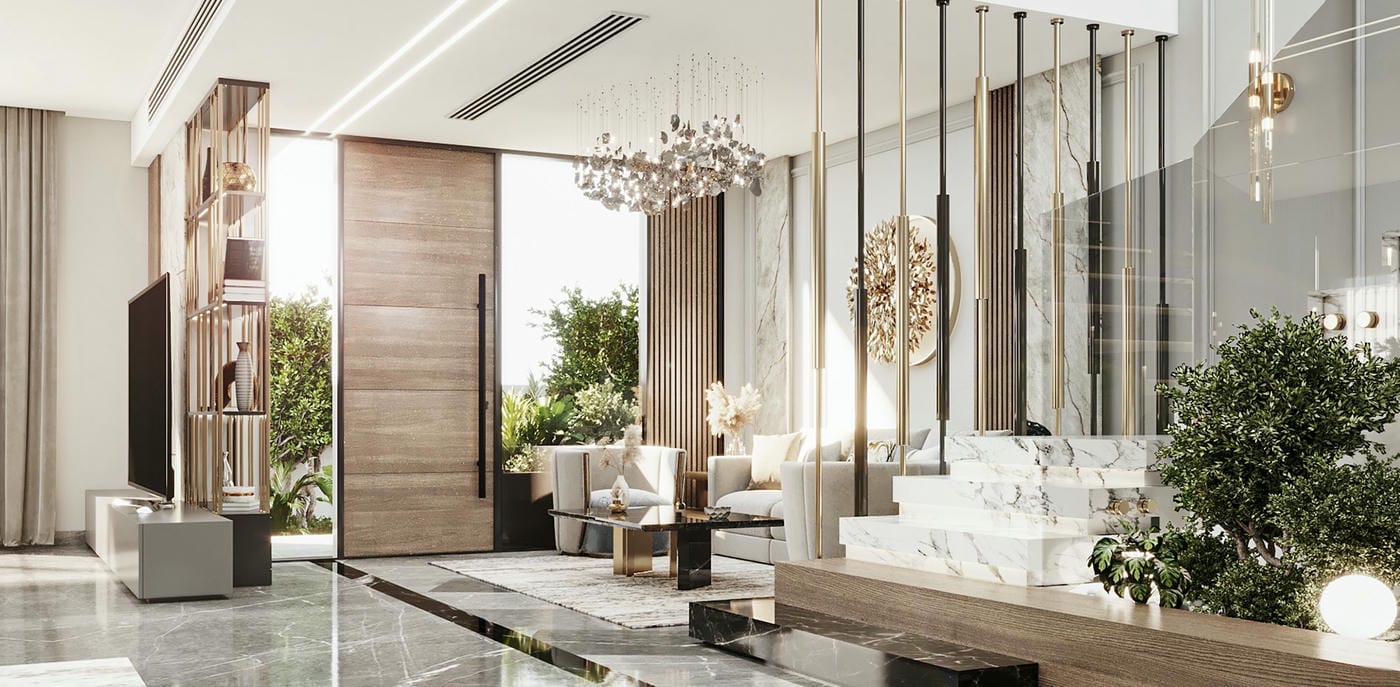 Vách ngăn sắt được thiết kế mỏng để kết nối không gian với nhau. (Ảnh sưu tầm)