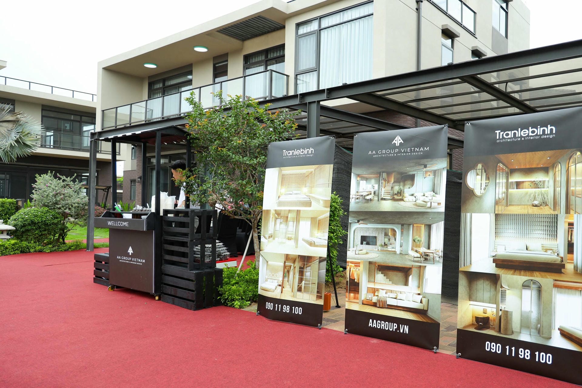 Sự kiện khai trương nhà mẫu AA Group Vietnam.